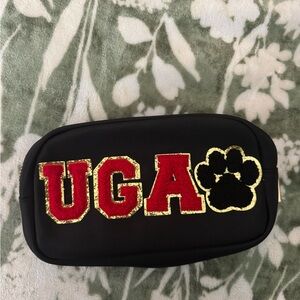 MOVING SALE | UGA Black Pouch with Red and Gold Accents